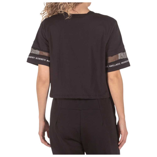 Bodytalk Γυναικεία κοντομάνικη μπλούζα Cropped Bodytalk Γυναικεία κοντομάνικη μπλούζα Cropped